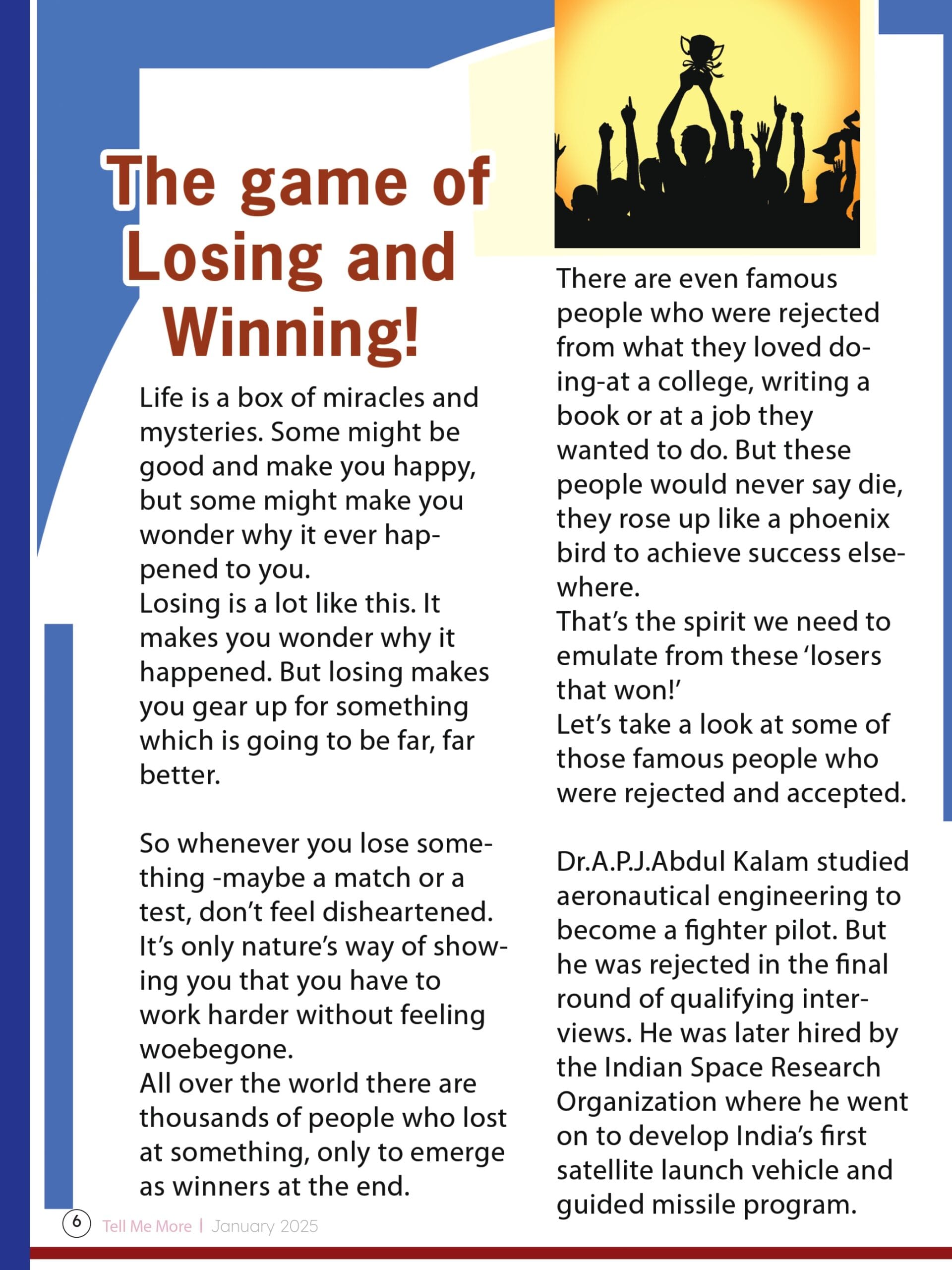 Kids Magazine- Tell Me More